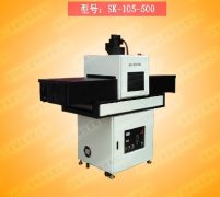 【光固uv機(jī)】電子零件、PU成皮上光專用UV機(jī)器SK-105-500